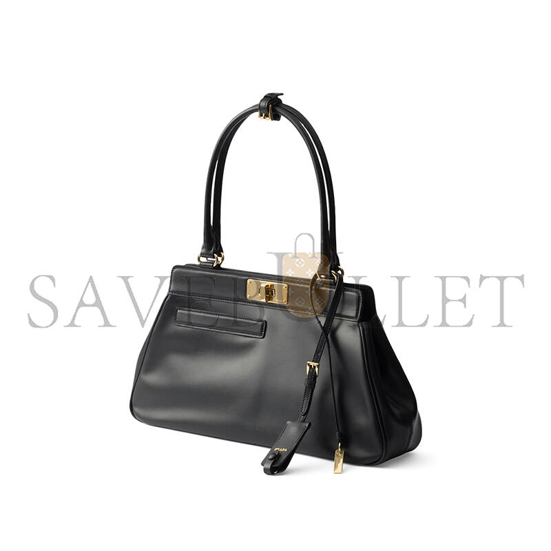 PRADA MEDIUM LEATHER TOP HANDLE BAG 1BG569 (38*21*8cm)